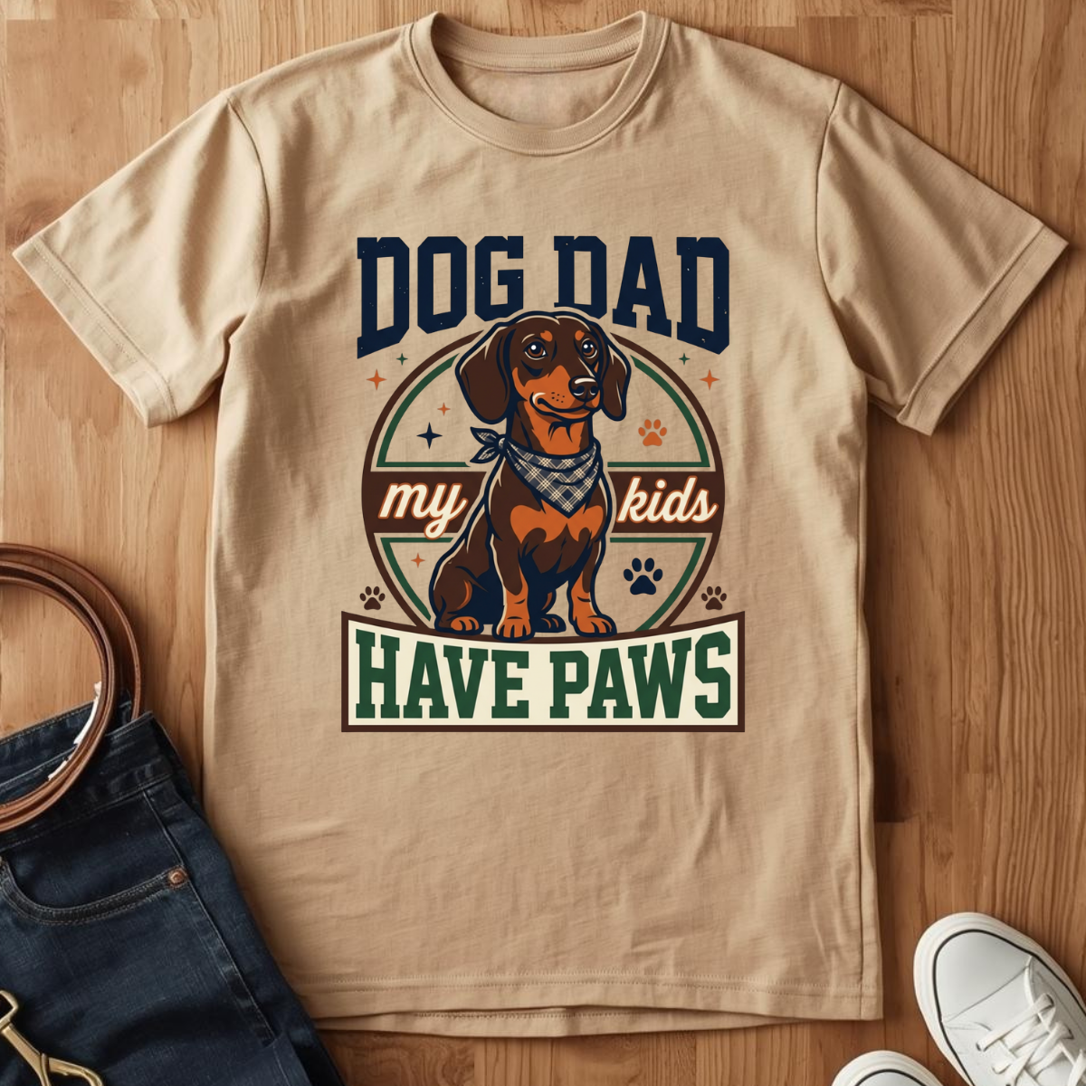 Proud Dog Dad- T-Shirt
