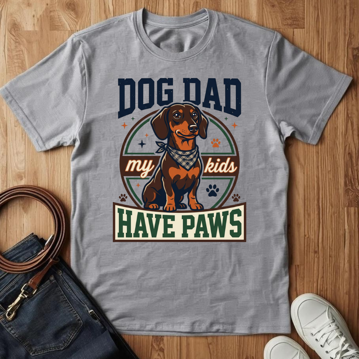 Proud Dog Dad- T-Shirt