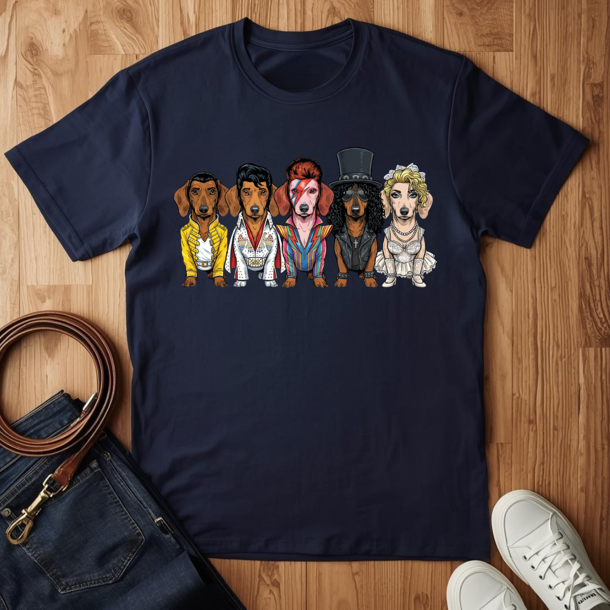 Dachshund Icons- T-Shirt