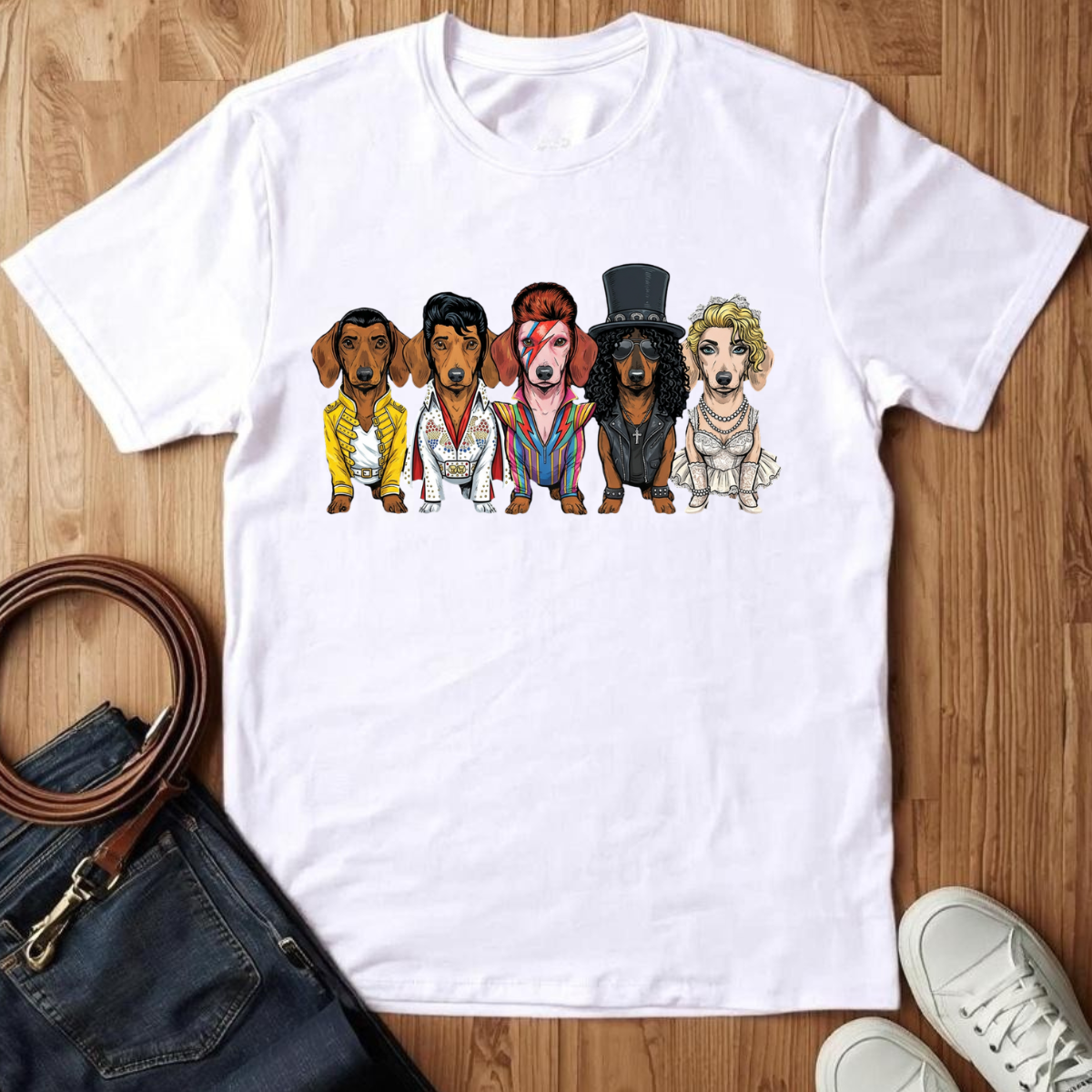 Dachshund Icons- T-Shirt