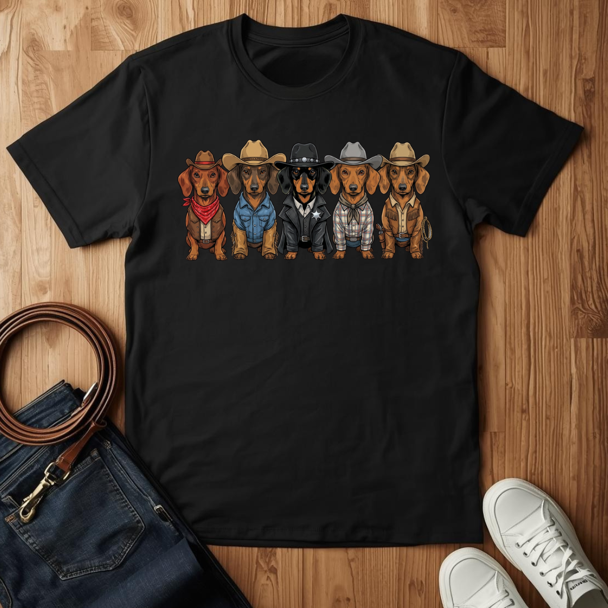 Yee-Haw & Paws- T-Shirt