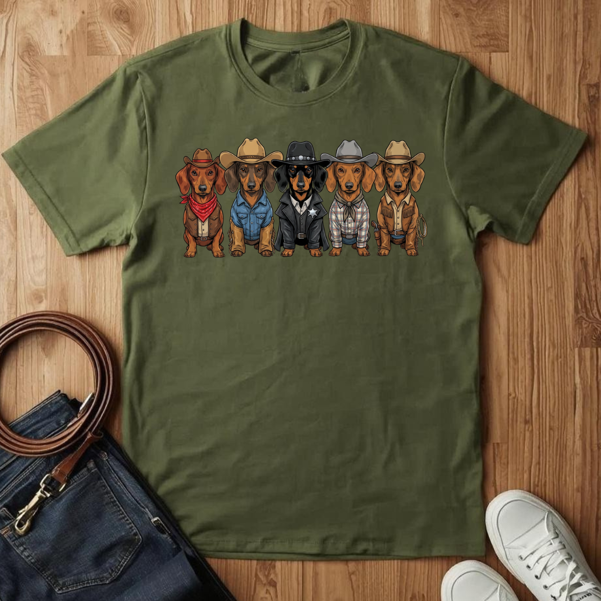Yee-Haw & Paws- T-Shirt