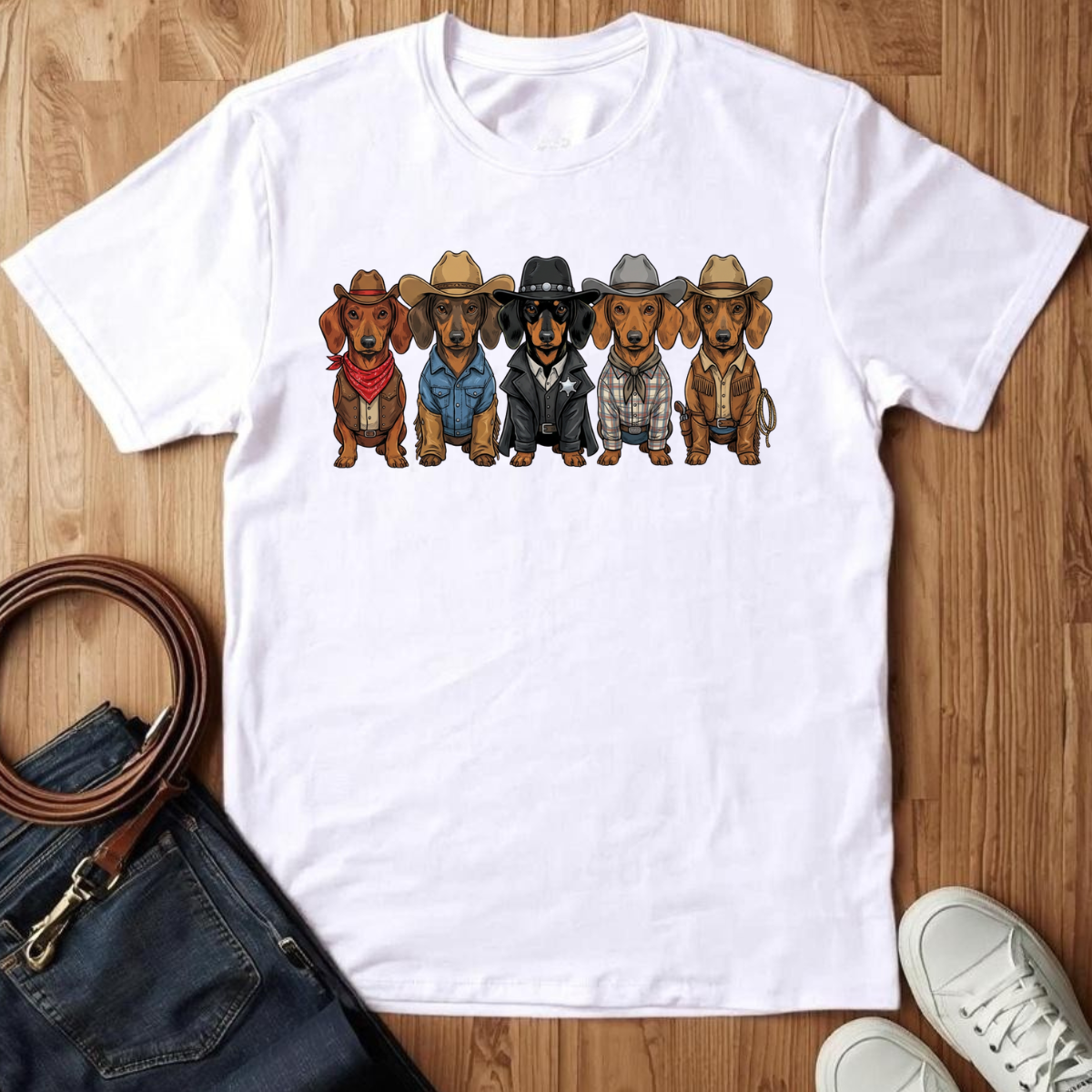 Yee-Haw & Paws- T-Shirt