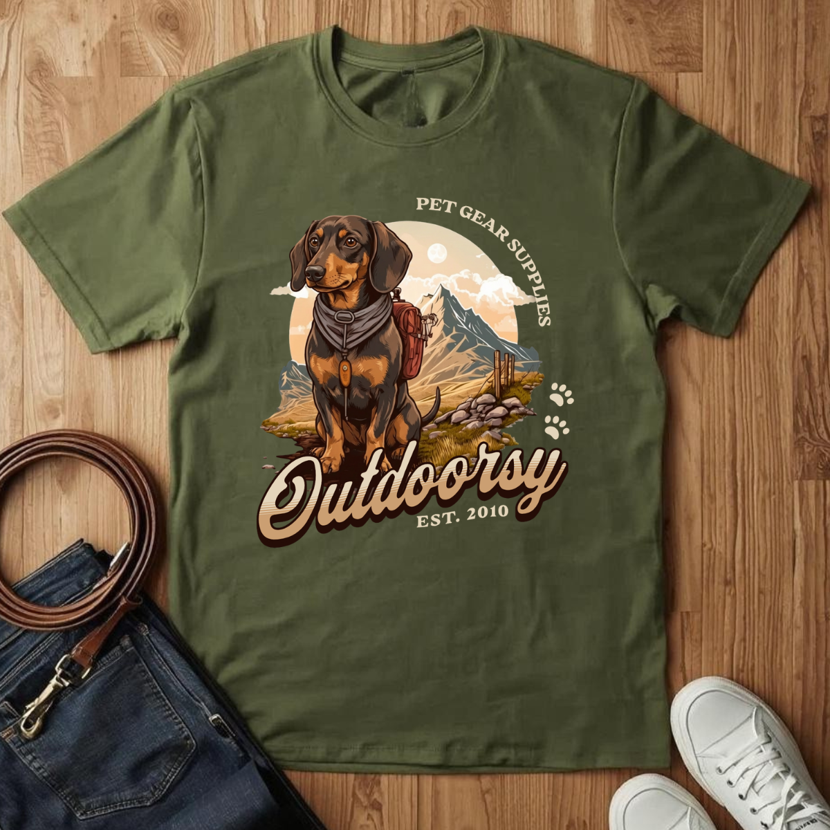 Outdoor Doxie - T-Shirt