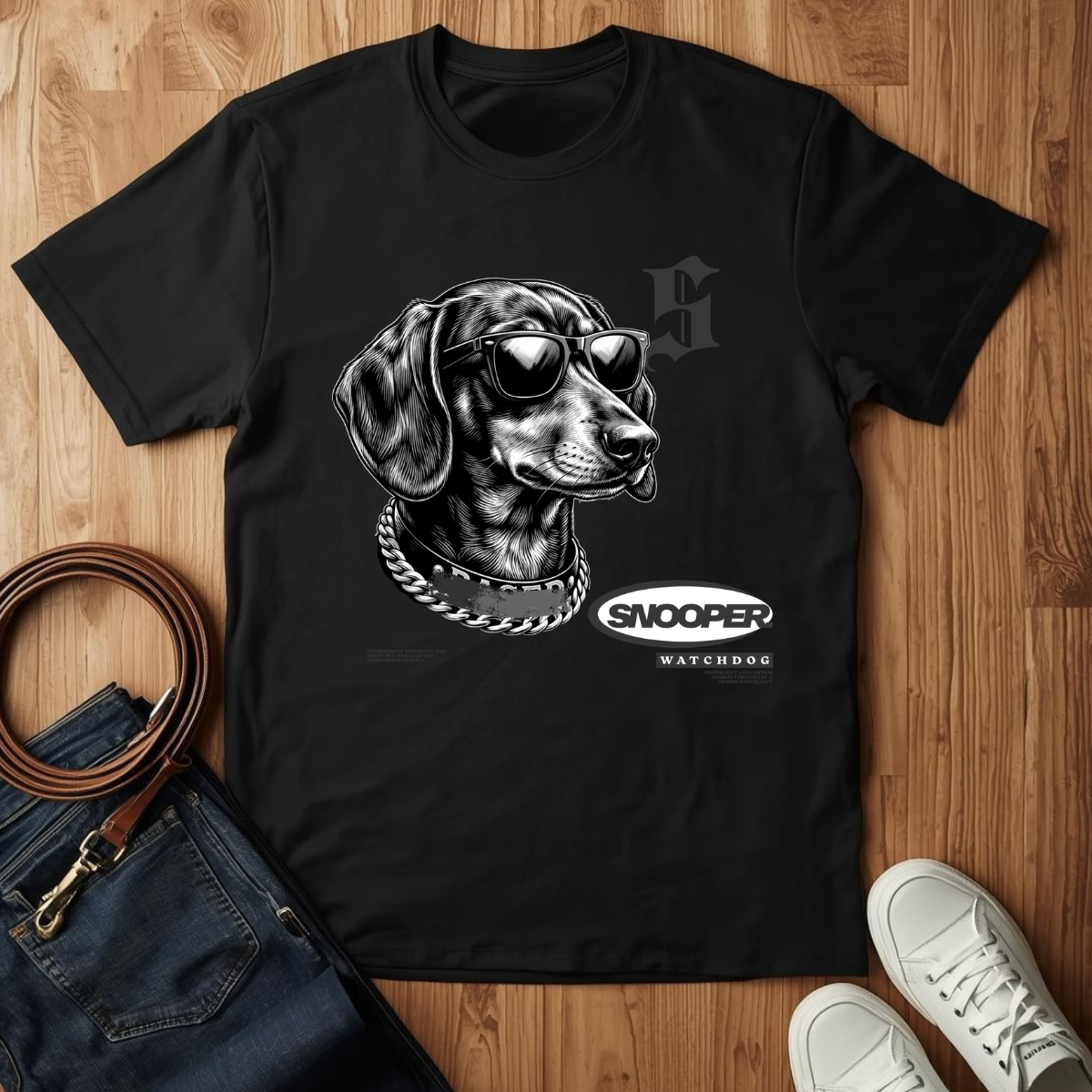 Dachshund Streetwear- T-Shirt