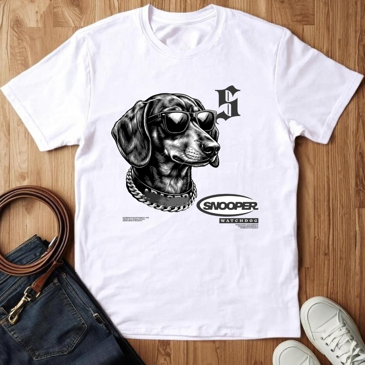 Dachshund Streetwear- T-Shirt