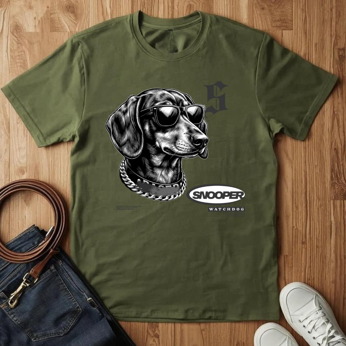Dachshund Streetwear- T-Shirt