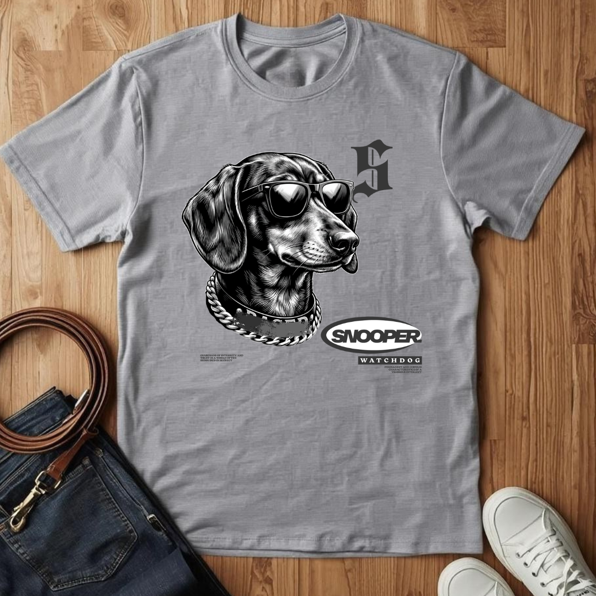 Dachshund Streetwear- T-Shirt