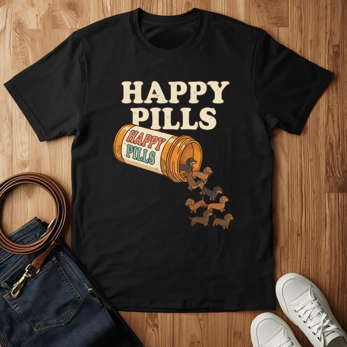 Happy Pills- T-Shirt