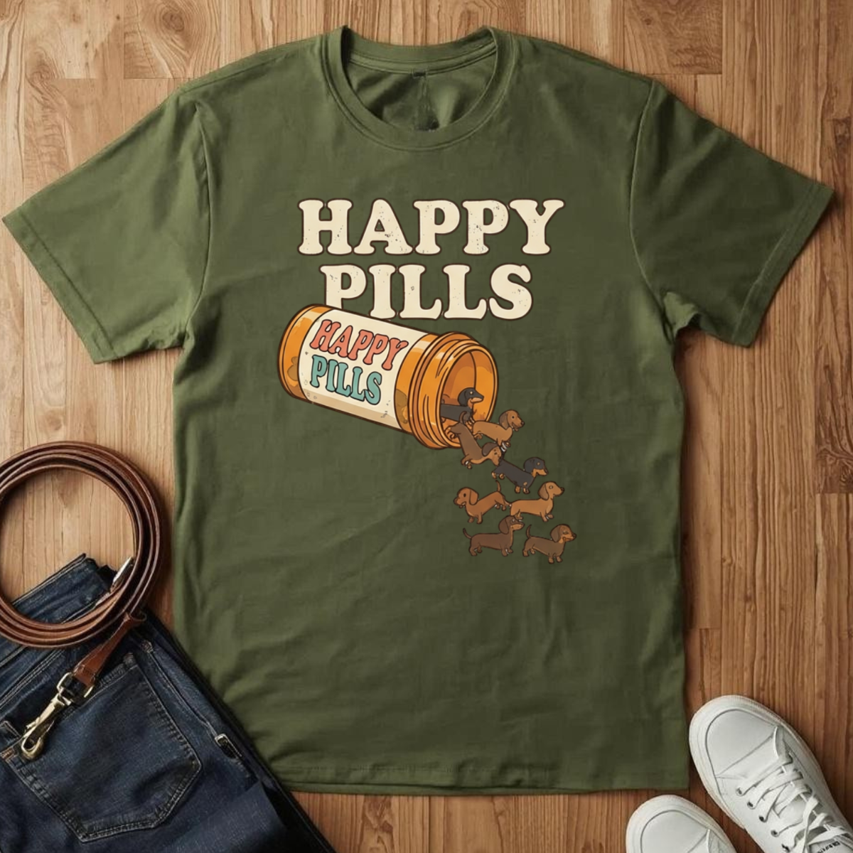 Happy Pills- T-Shirt
