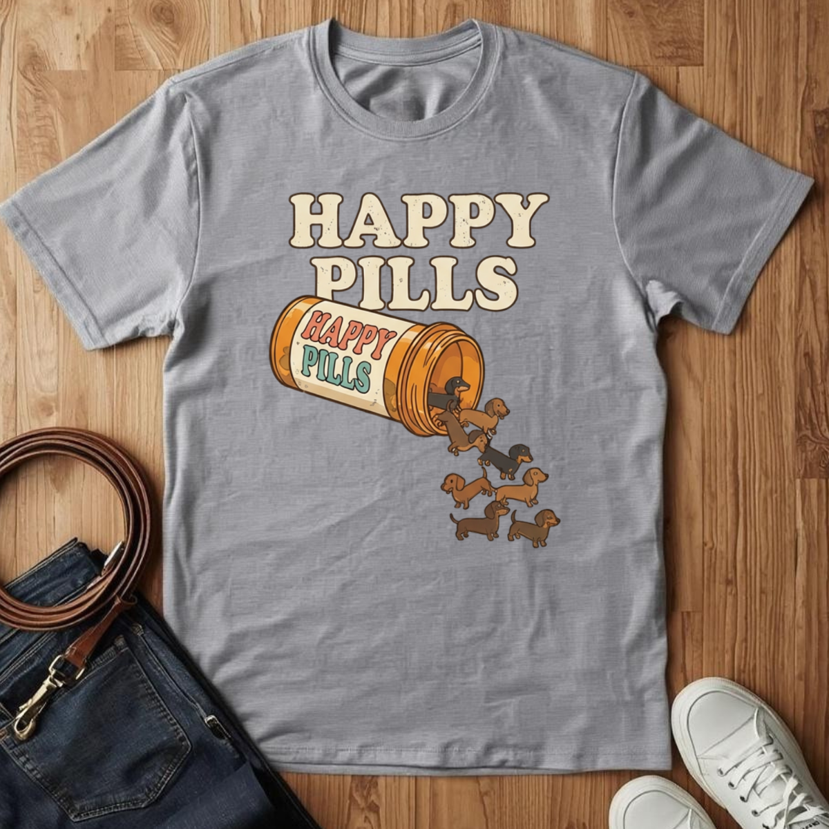 Happy Pills- T-Shirt