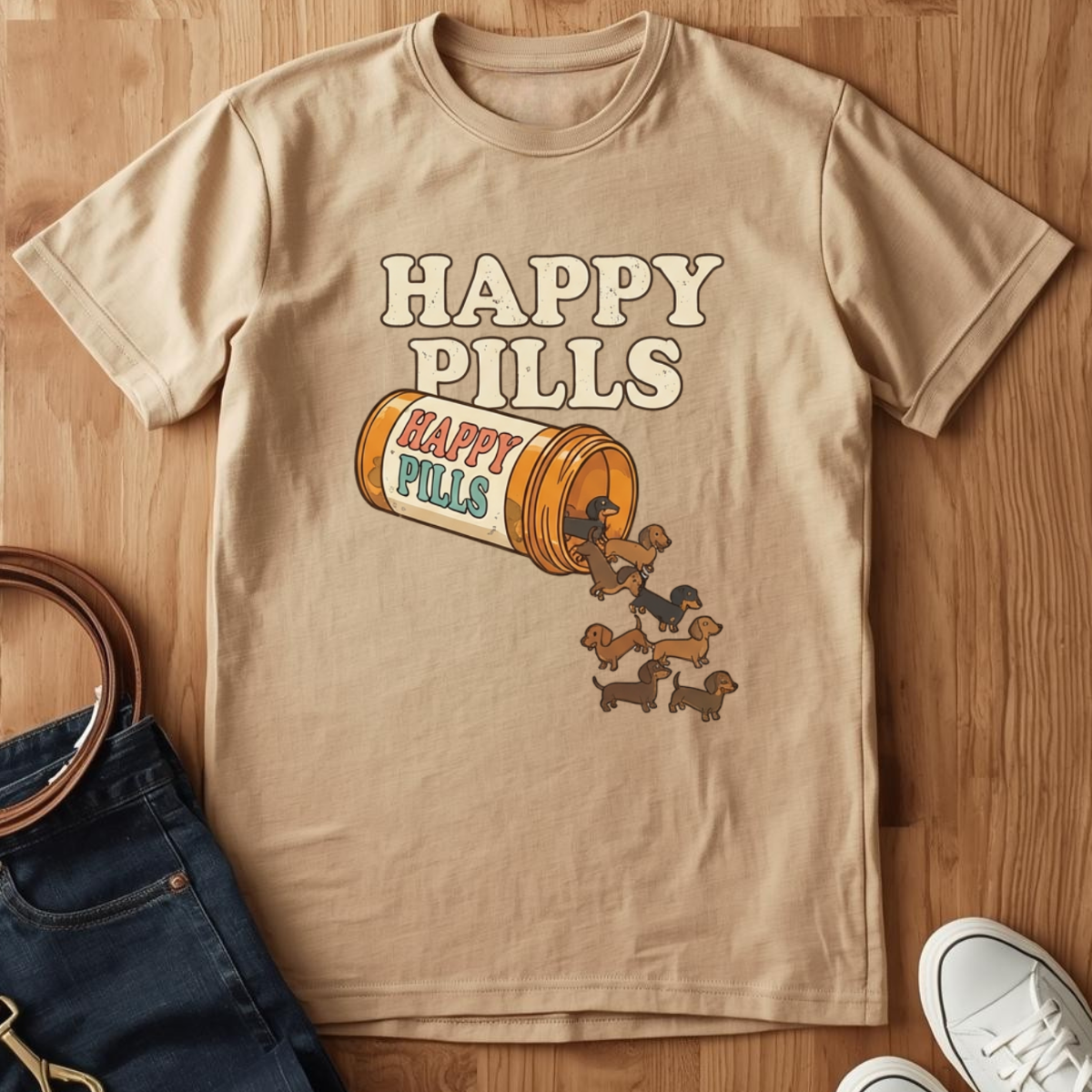 Happy Pills- T-Shirt