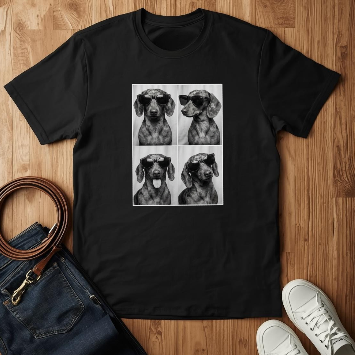 Dachshund Photoshoot- T-Shirt