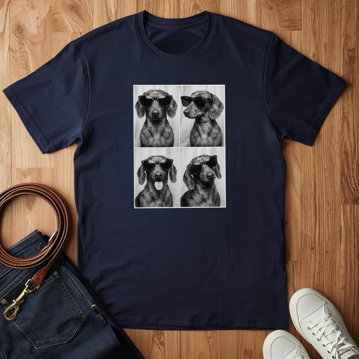 Dachshund Photoshoot- T-Shirt