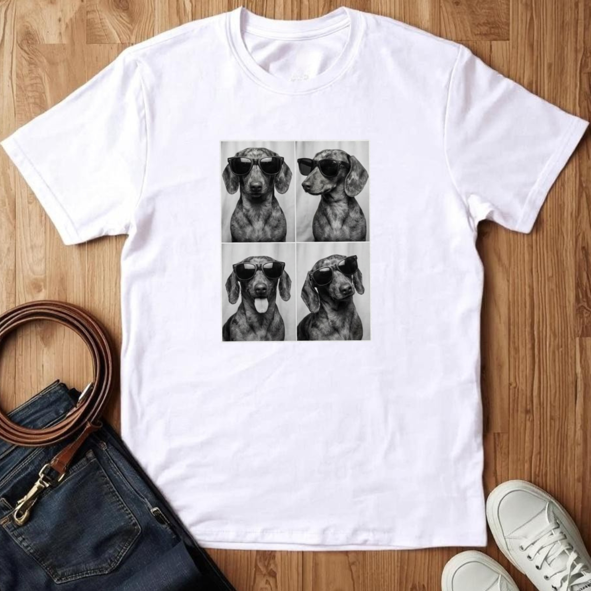 Dachshund Photoshoot- T-Shirt