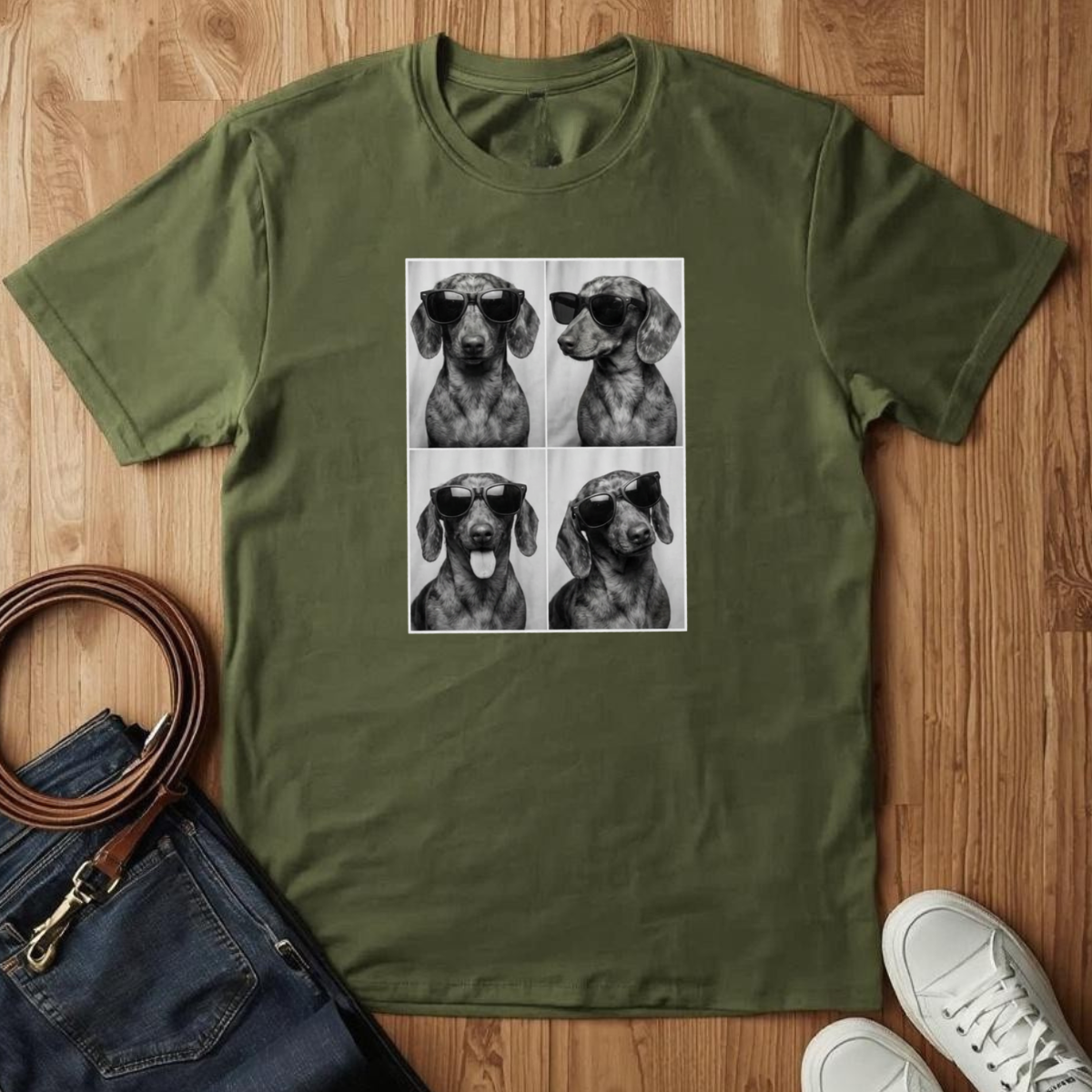 Dachshund Photoshoot- T-Shirt