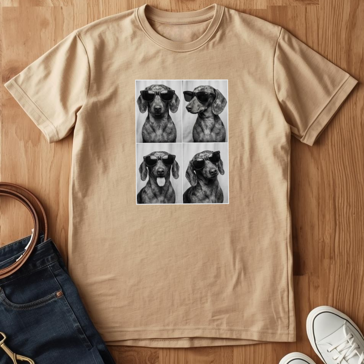 Dachshund Photoshoot- T-Shirt