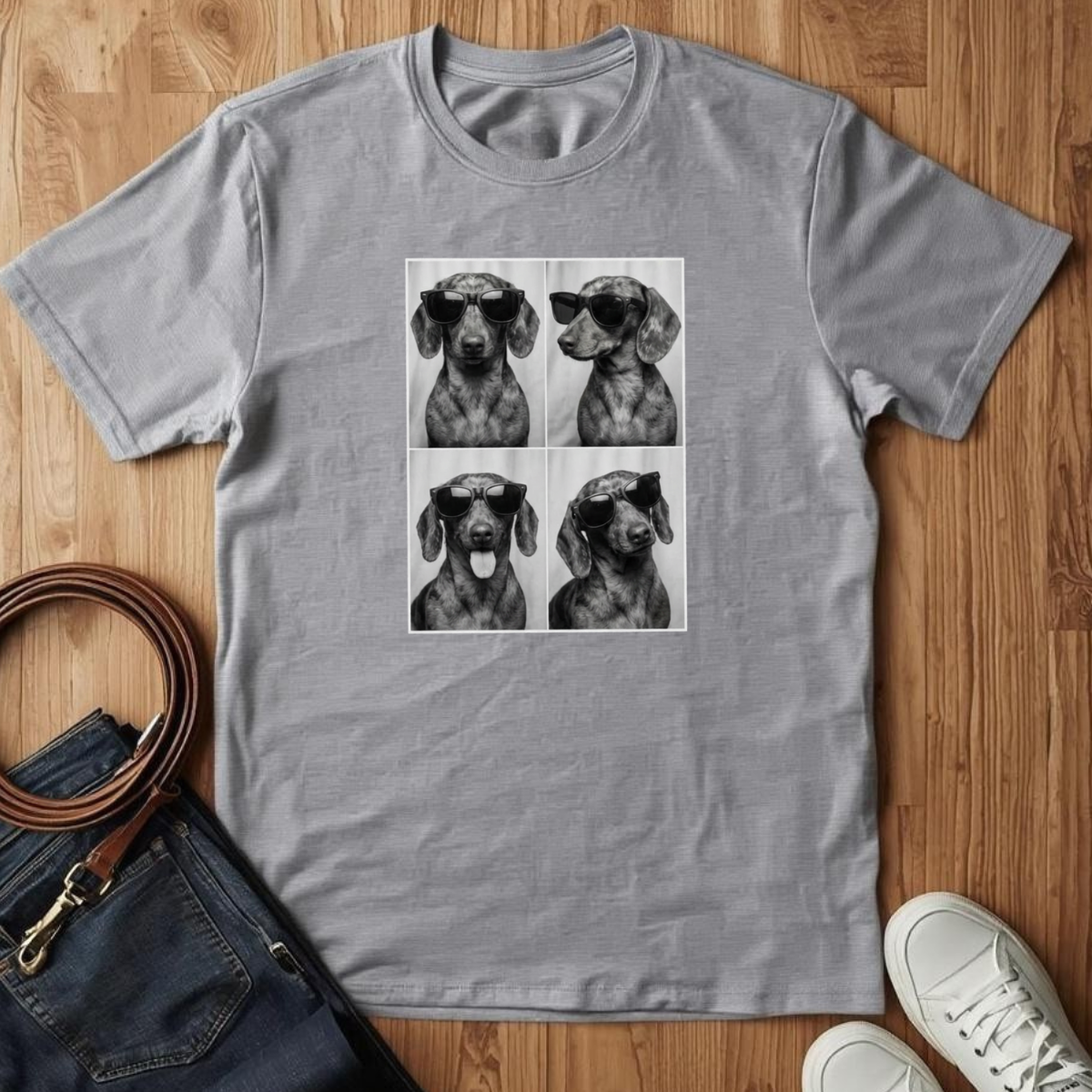 Dachshund Photoshoot- T-Shirt