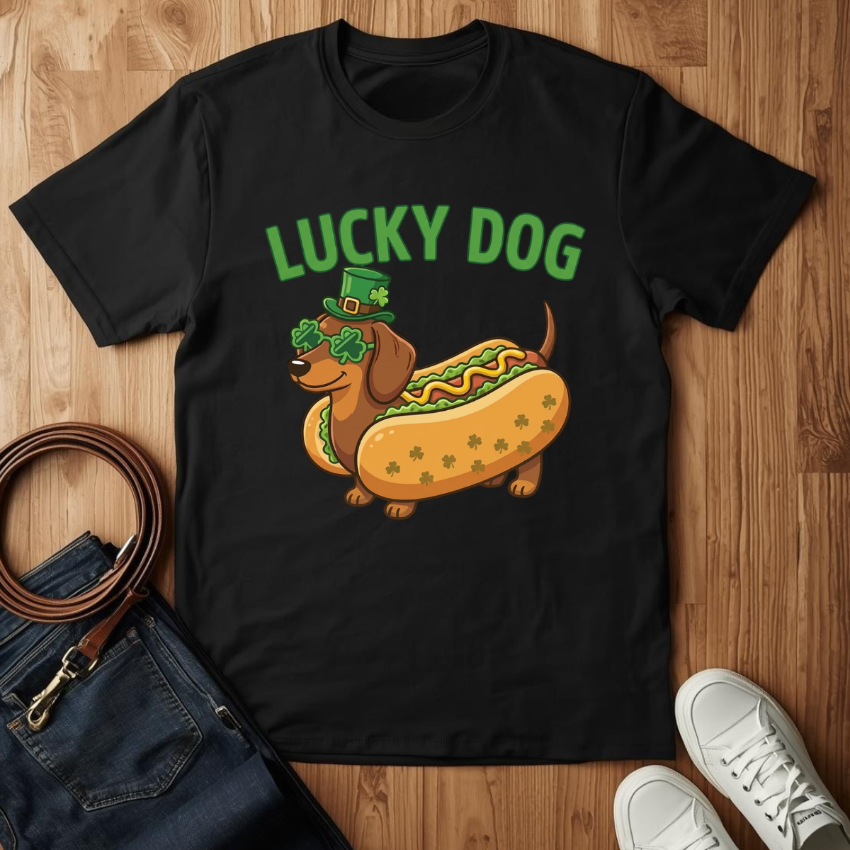 Lucky Dog- T-Shirt