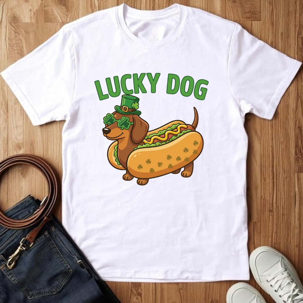 Lucky Dog- T-Shirt