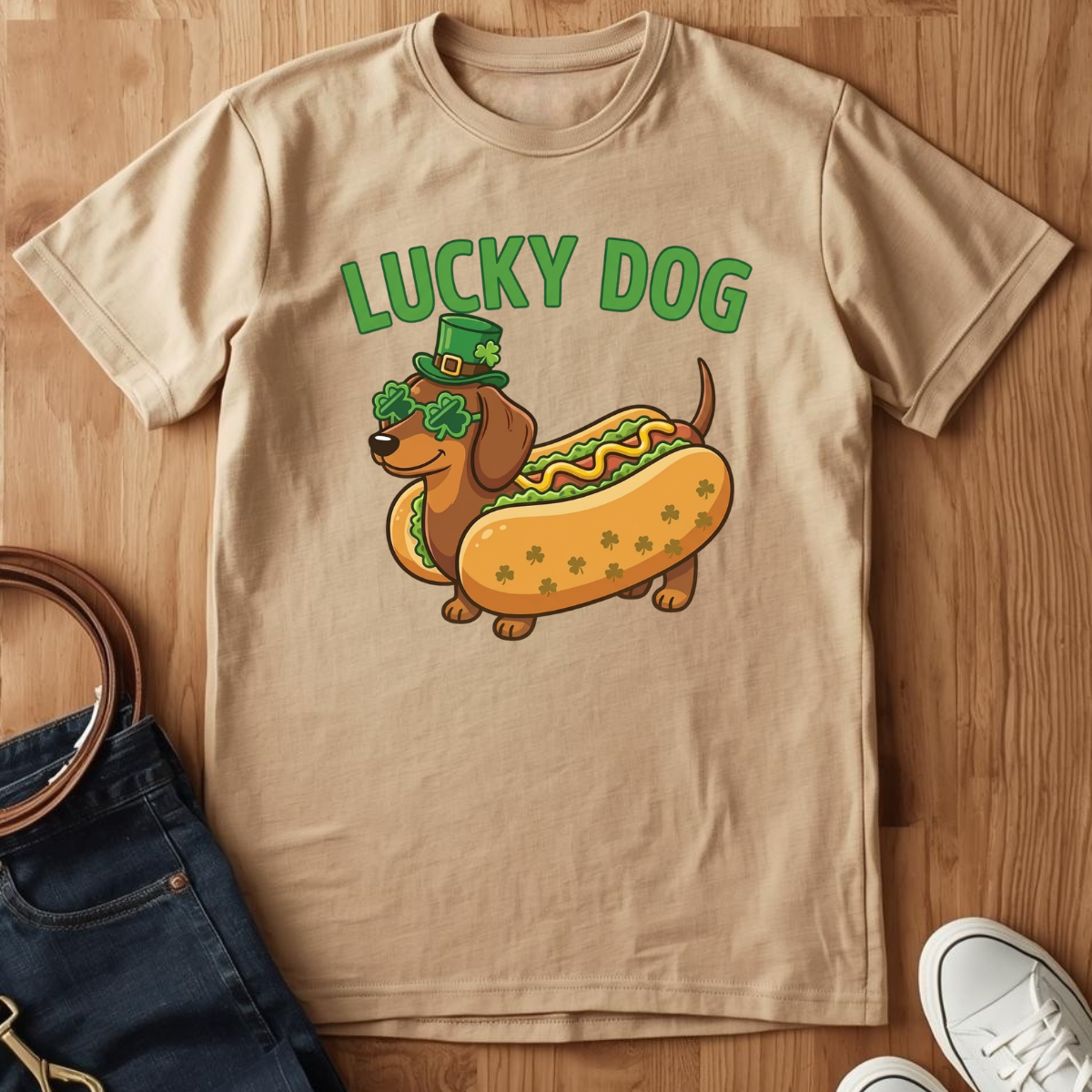 Lucky Dog- T-Shirt