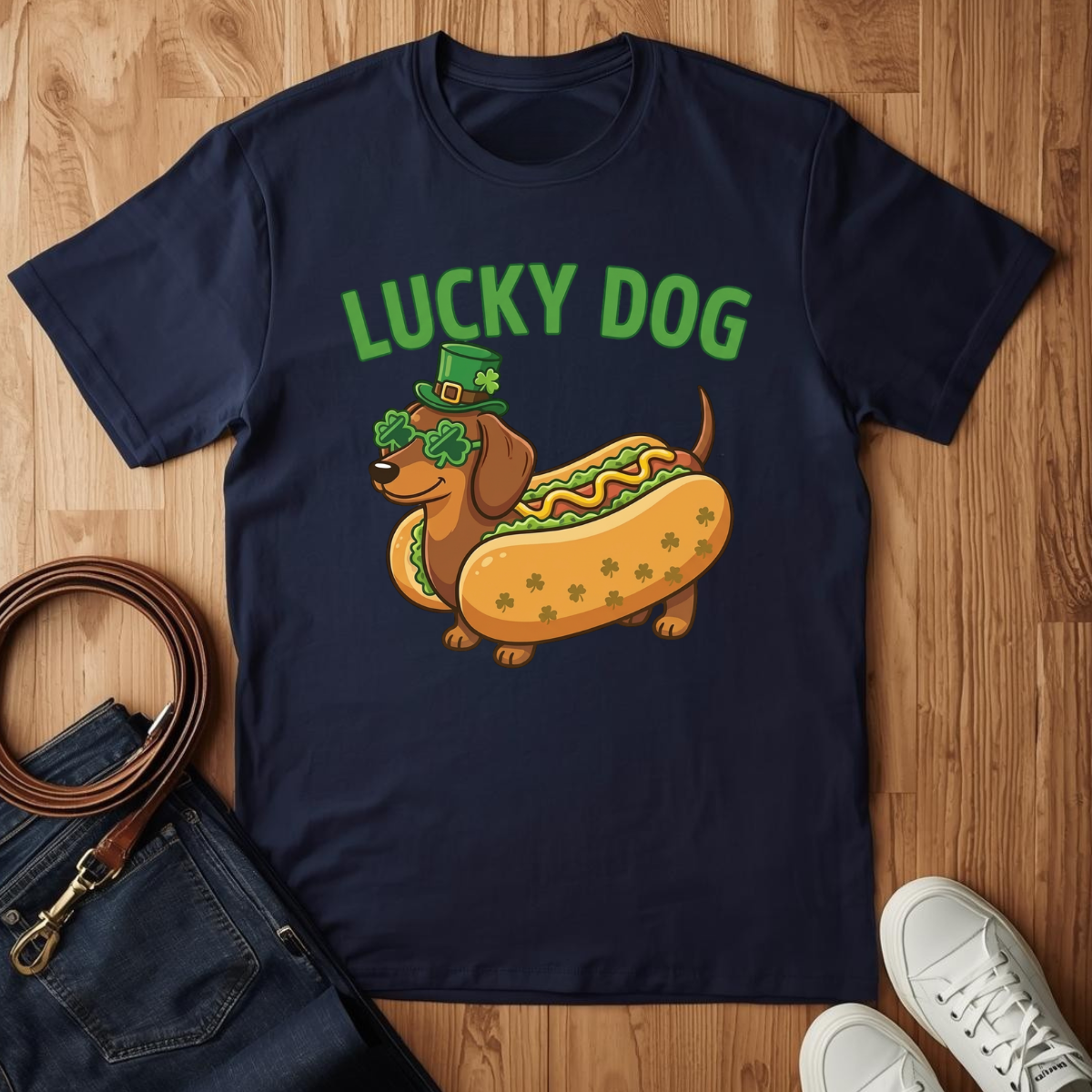 Lucky Dog- T-Shirt