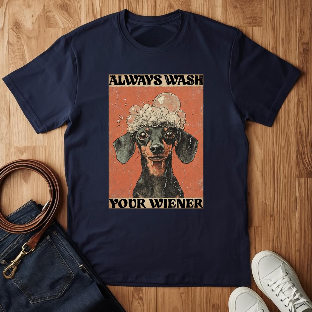 Wash Your Wiener- T-Shirt