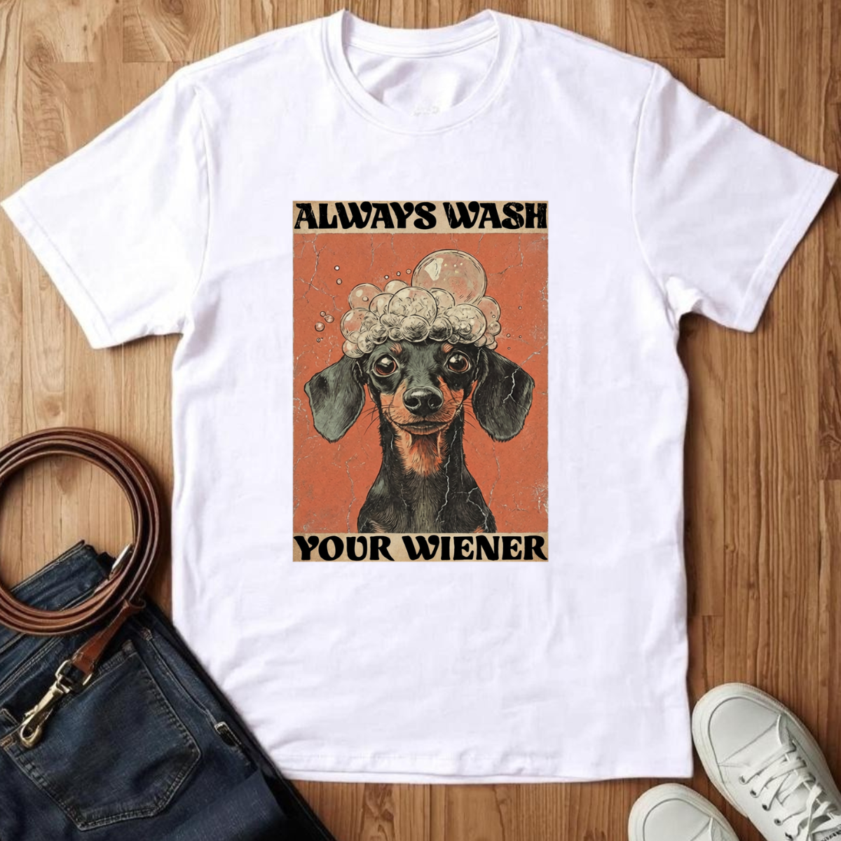 Wash Your Wiener- T-Shirt
