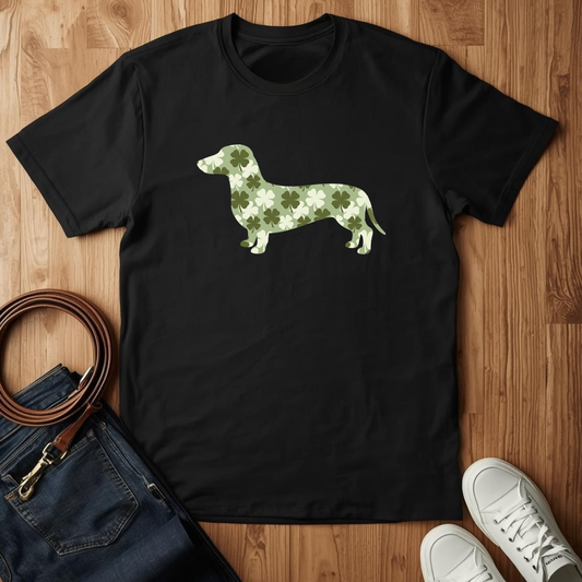 Dachshund Clovers- T-Shirt