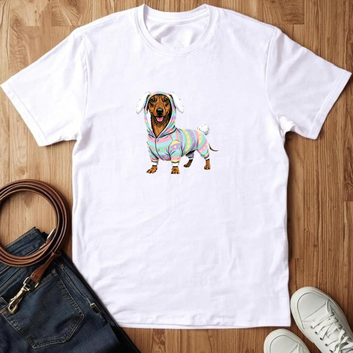 Bunny Doxie- T-Shirt