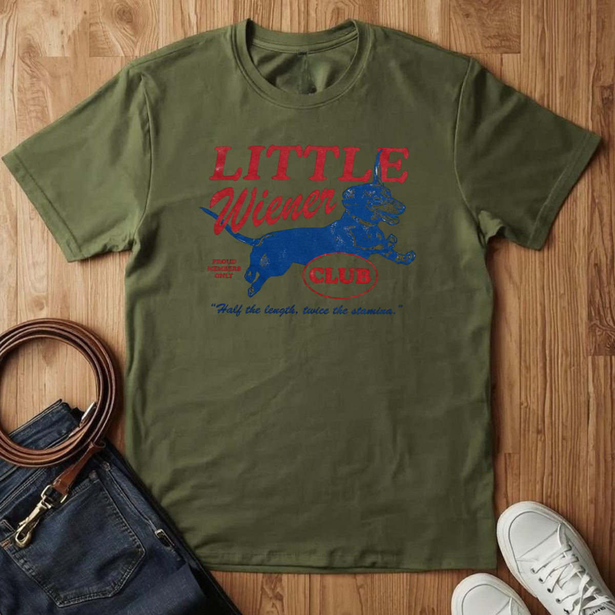 Little Wiener Club- T-Shirt