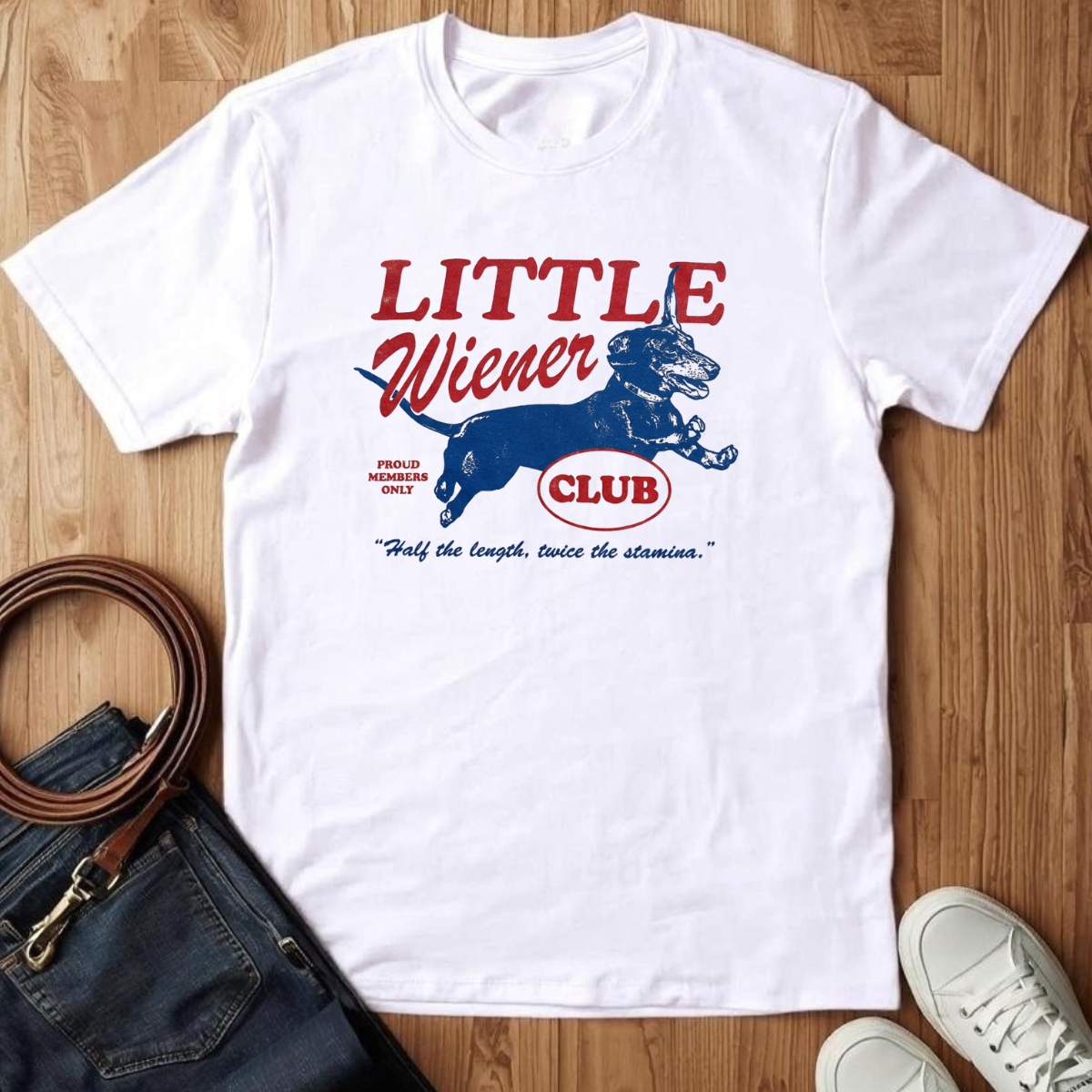 Little Wiener Club- T-Shirt