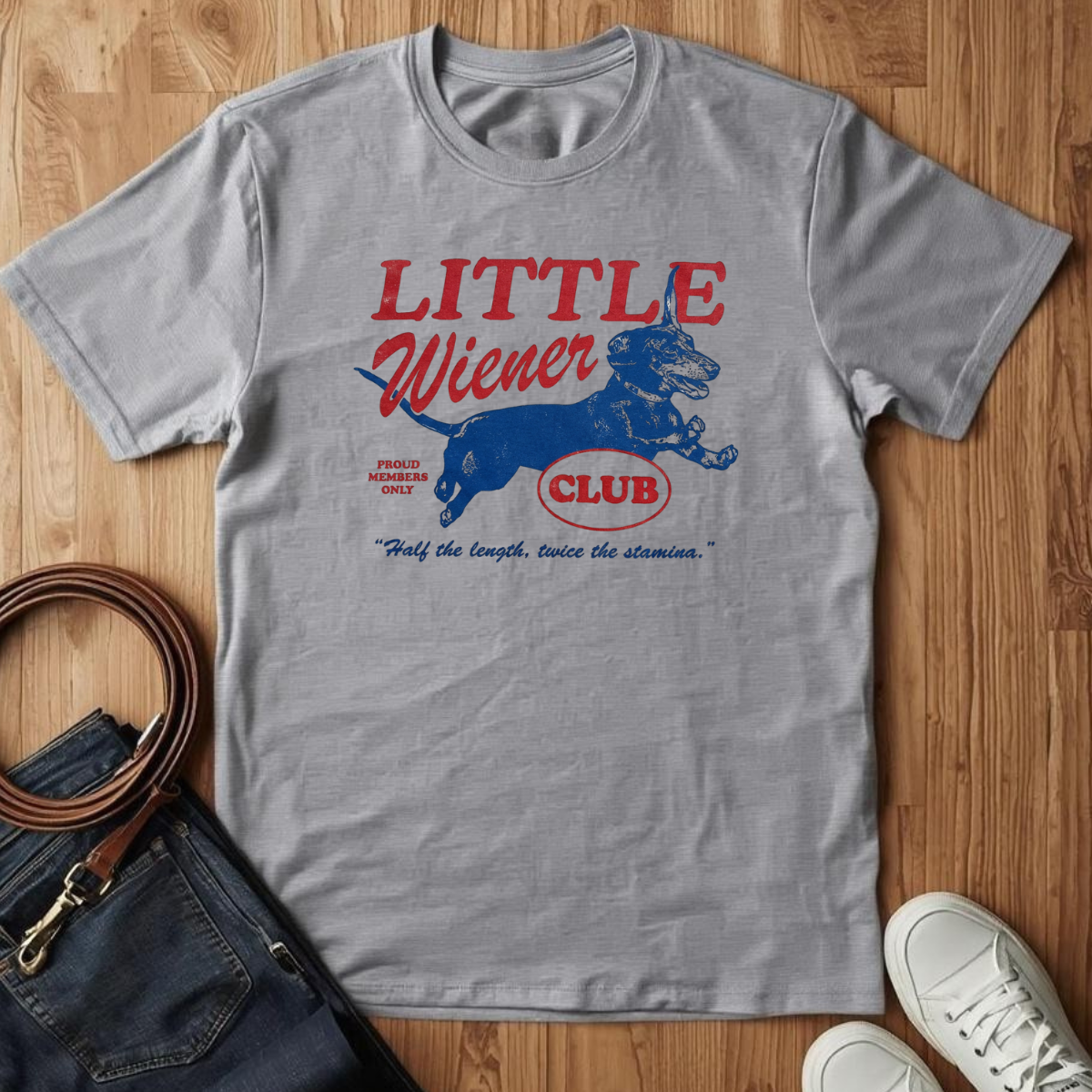 Little Wiener Club- T-Shirt