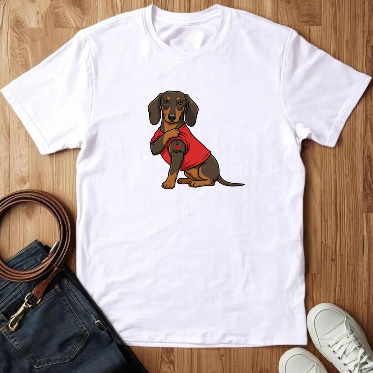 Doxie Tattoo- T-Shirt