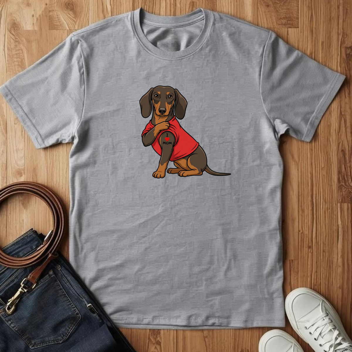 Doxie Tattoo- T-Shirt