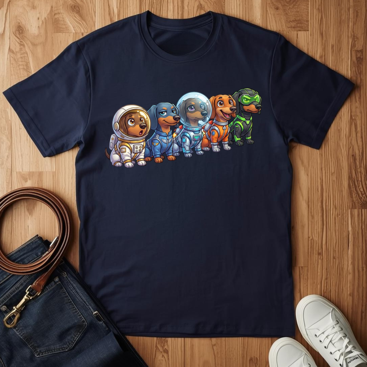 Wieners in Space- T-Shirt