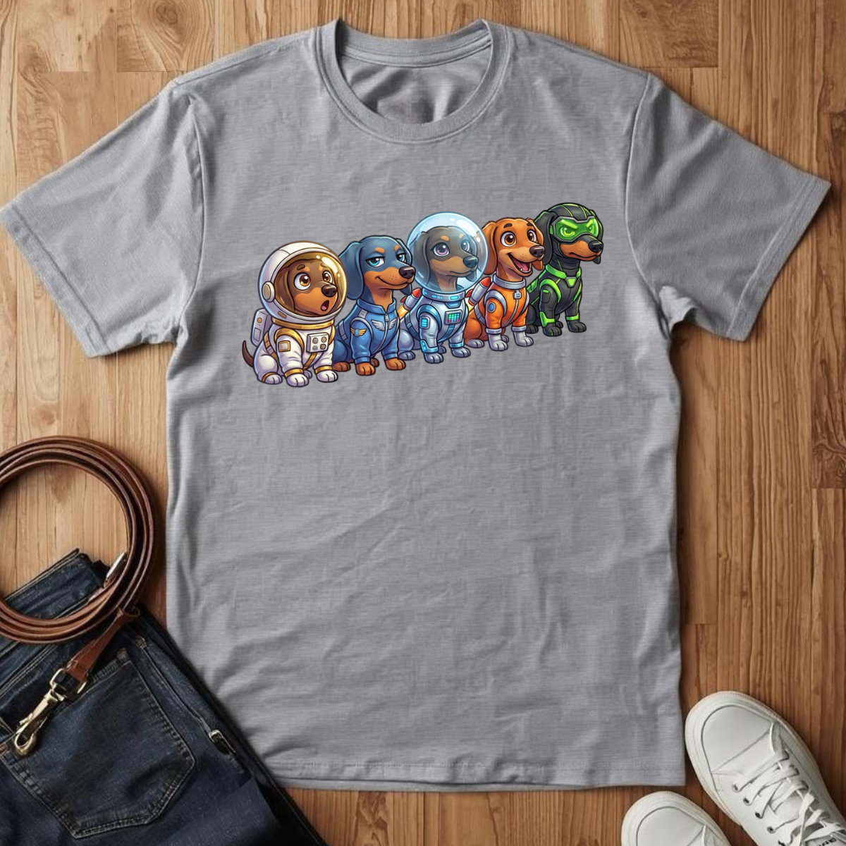 Wieners in Space- T-Shirt
