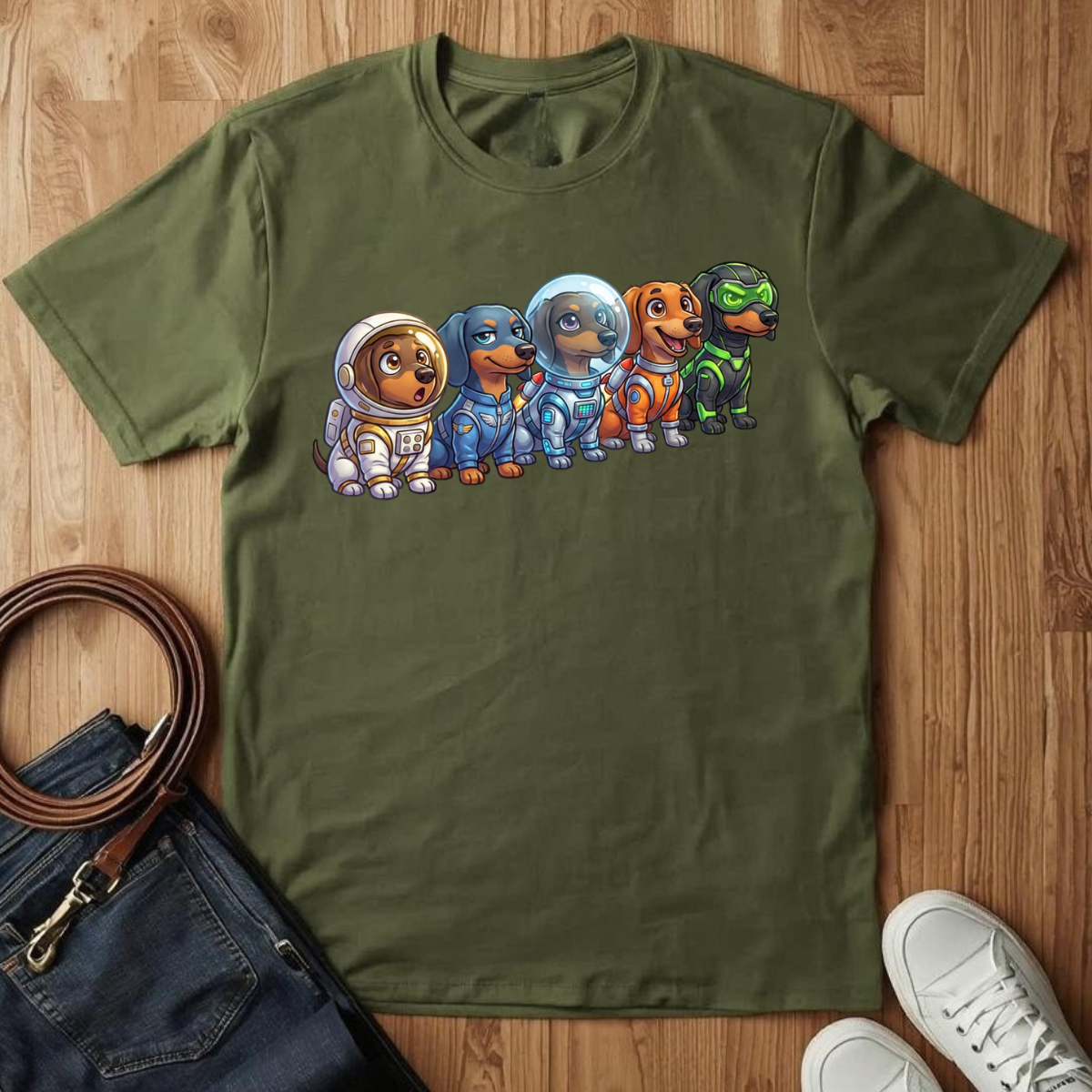 Wieners in Space- T-Shirt