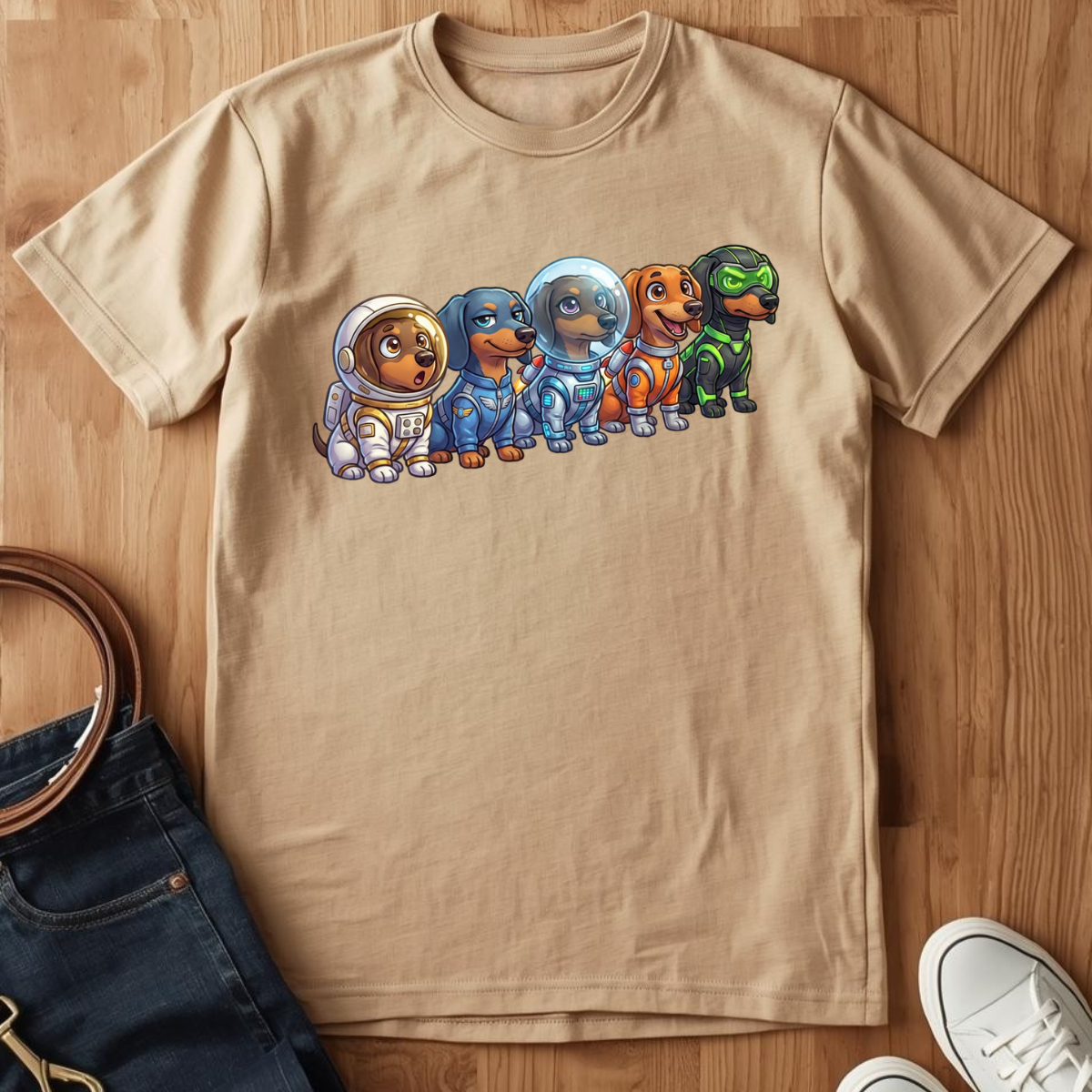 Wieners in Space- T-Shirt