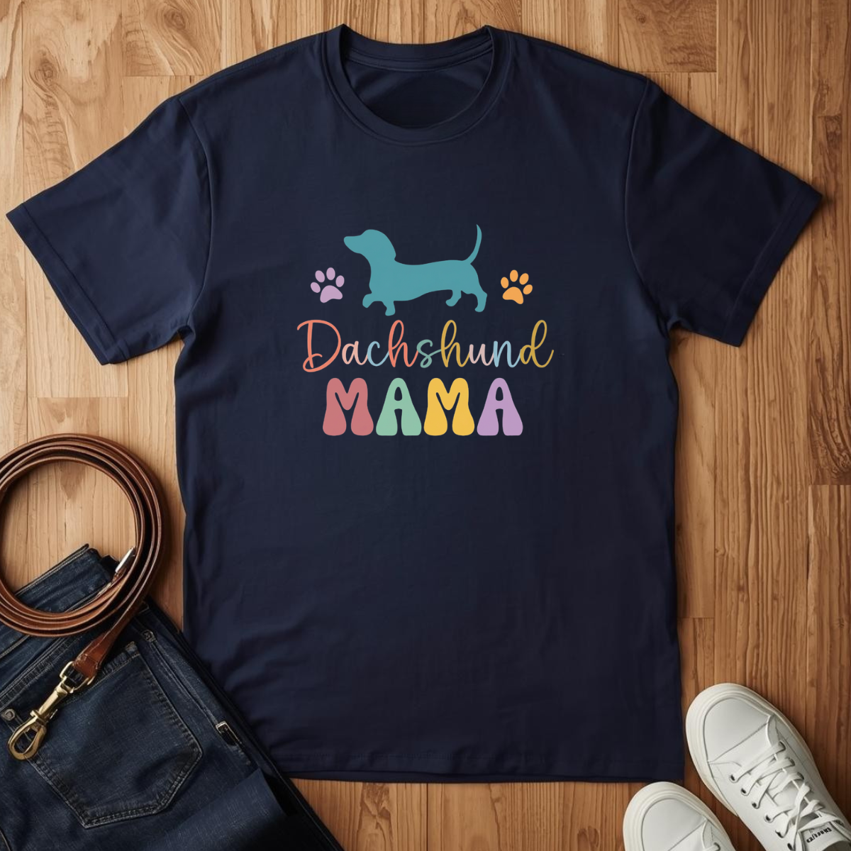 Dachshund Mama- T-Shirt