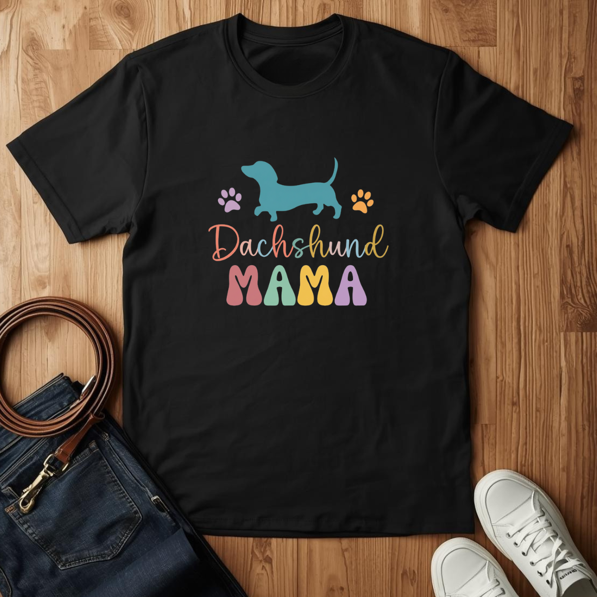 Dachshund Mama- T-Shirt