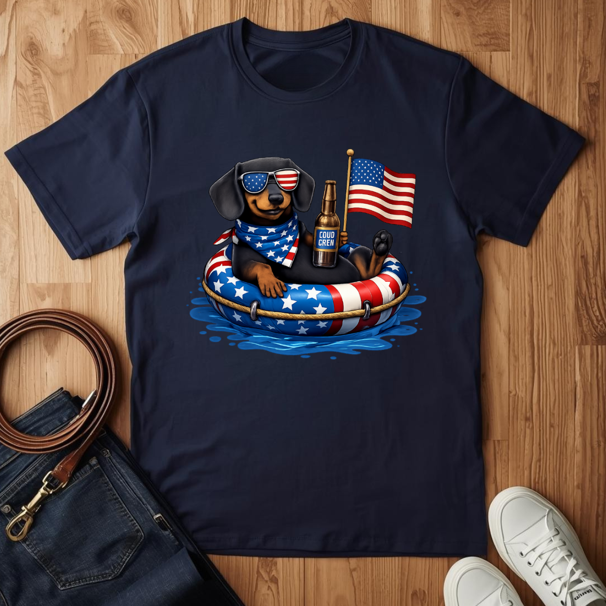 Happy 4th- T-Shirt