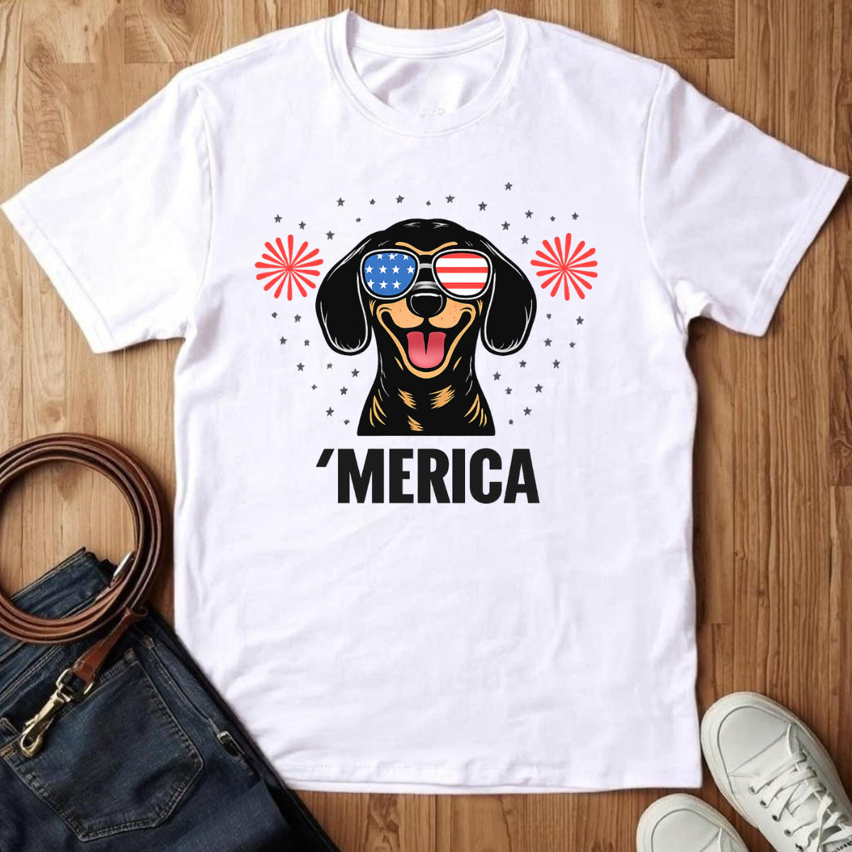 MERICA- T-Shirt