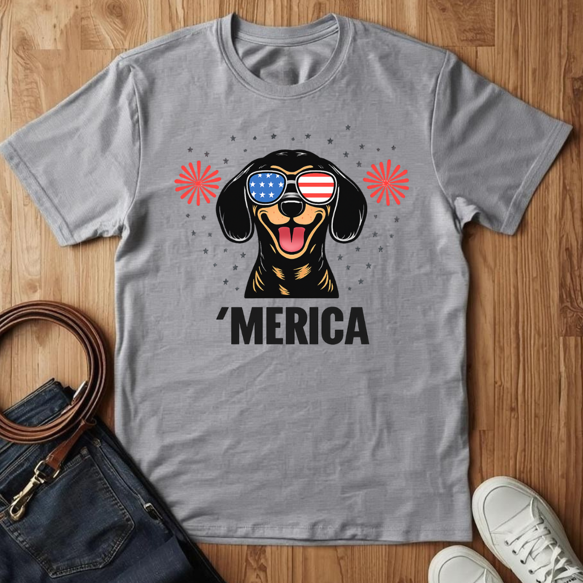 MERICA- T-Shirt