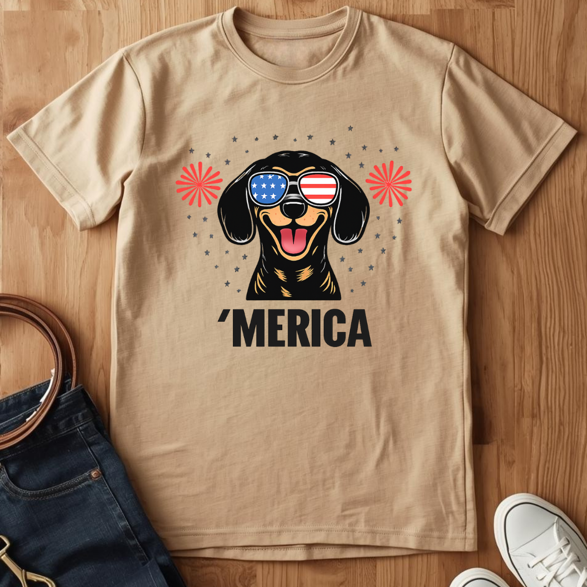 MERICA- T-Shirt